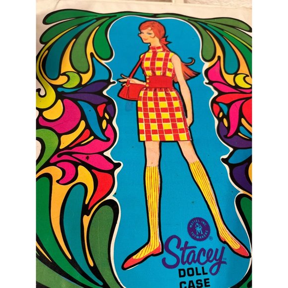Vintage 1960s 1967 Mattel STACEY Barbie Doll Case Original with Tags - Picture 8 of 10